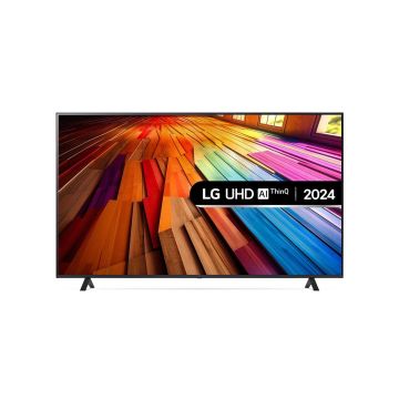 SMART TV LG 75 LED 4K UHD 3840x2160 HDR 50/60hz 3xHDMI 2xUSB Wi-Fi Bluetooth Son 20W WebOS 24 Airplay 2 Chromecast Télécommande Magic Remote Pied 2 pôle