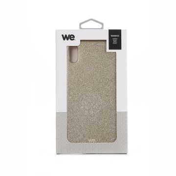 We coque de protection PAILLETTES APPLE IPHONE XR Or