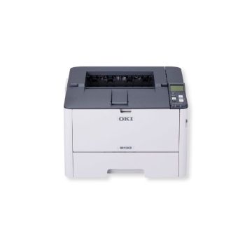 OKI B433DN Imprimante LED Mono A4 40ppm, wifi-direct, bac 250f, LCD 1,82p