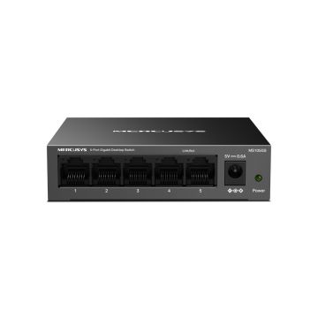 Boitier en métal Switch de bureau 5 ports Gigabit port RJ45 à négociation automatique 8× 10/100/1000 Mbps prenant en charge Auto-MDI/MDIX