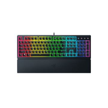 RAZER Ornata V3 Noir - Clavier de jeu AZERTY - Switches Méca-Membrane - Repose-Poignet Ergonomique - RGB Chroma 10 zones