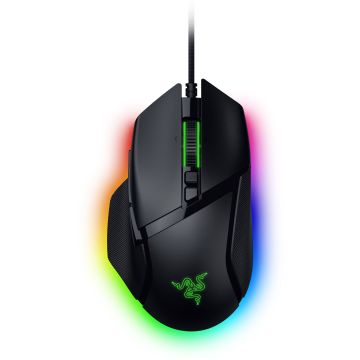 RAZER Basilisk V3 35K Noir / NEW GEN - Souris de Jeu Filaire Ergonomique entièrement Personnalisable - Focus Pro 35K Optical Sensor HyperScroll Tilt Wheel, RGB