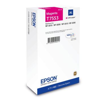 EPSON Cartouche Encre T7553 DURABrite Pro Magenta XL 4 000 pages WF-8510 / WF-8590
