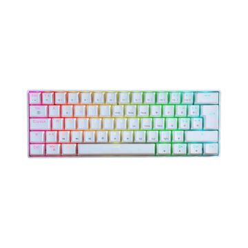 Clavier Méca 60% Blanc RGB New