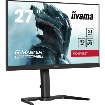 Ecran IIYAMA 27'' 0.2ms G-Master Red eagle Fast IPS 1920x1080 180Hz 300cd/m² HDMI DisplayPort 4xUSB HUB 3.2 15cm pied réglable hauteur