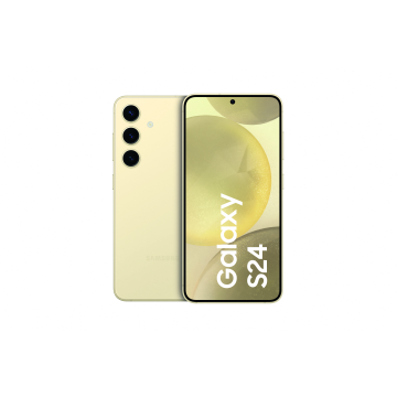 Smartphone Galaxy S24 5G Jaune 8 Go 256 Go Android 14 WIFI6 IP68 batt 4000mAh CR25W Ecran Infinity 6.2'' Full HD+ DAS Tete 0.963 Samsung Dex