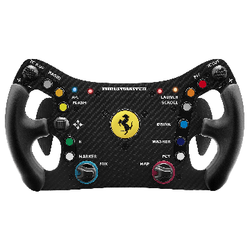 THRUSMASTER Volant Ferrari 488 GT3 Wheel Add-On - Compatible PC/PS4/PS5/XBox