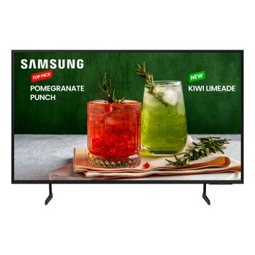 ECRAN SAMSUNG 43'' LFD 4K BE43D-H 16h/7j 3840x2160 300cd/m2 RJ45 2xHDMI USB Application Business TV Tizen 8.0 LH43BEDHLGUXEN