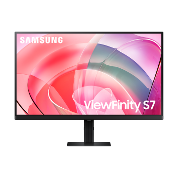 Ecran 27'' Samsung ViewFinity S70D Noir 3840x2160 IPS 16:9 350cd/m² 5ms 60Hz 1000:1 HDMI DP Casque HDR10 TCO Inclinable LS27D700EAUXEN