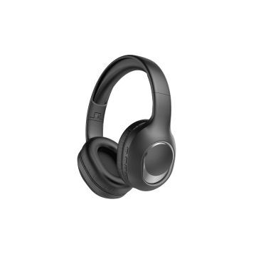 Casque WE COSMO - Bluetooth V5.4 - micro intégré pour les appels - arceau réglable - pliable - égaliseur de son, Noir