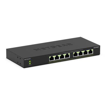 Netgear GS308LP Switch non manageable essentiel Gigabit Ethernet PoE+ 8 ports avec FlexPoE.