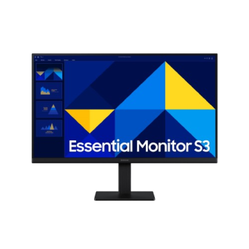 ECRAN 24" Samsung S30GD Noir 1920x1080 IPS 16:9 5ms 250cd/m² 100Hz 1000:1 HDMI D-Sub Pied Inclinable FreeSync VESA 100x100 LS24D304GAUXEN