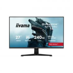 Ecran IIYAMA 27'' G-Master 0.4ms Red eagle Fast IPS 1920x1080 16:9 240Hz 350cd/m² 2xHDMI DisplayPort 2xUSB 1xUSB-C HPs G-SYNC compatib Black Tuner G2771HSU-B1