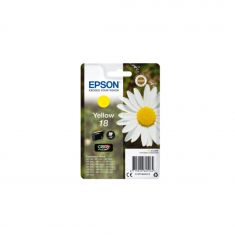 EPSON Cartouche Pâquerette 18 Encre Claria Home Jaune 3,3ml Alarme