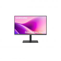 ECRAN 24" Samsung S43UF 1920x1080 16:9 IPS 5ms 300cd/m² 100Hz HDMI DisplayPort Port LAN USB-C Pied ajustable haut inclinable orientable pivot TCO