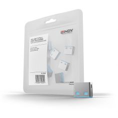 Bloqueurs de ports USB, 10 pièces, Bleu