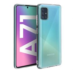Coque de protection Transparent : 4 coins renforcés - anti-chocs - ultra-résistant - semi-rigide - compatible pour GALAXY A71
