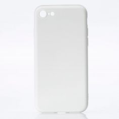 Coque de protection SILICONE : Matière silicone - effet mat - toucher doux - semi-rigide - compatible pour iPhone 7 / 8 / SE 2020