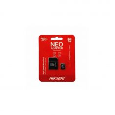 CARTE MEMOIRE HIKSEMI M-SD 64G MICRO SDHC - SERIE C1 AVEC ADAPTATEUR  92MB/s 30MB/s Class 10