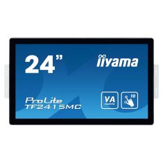 ECRAN IIYAMA23,8" Open Frame Tactil Noir PCAP 10pts 16:9 1920x1080 USB VGA HDMI Display Port 315cd/m² 16ms Pays/Portrait TF2415MC-B2