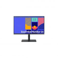 ECRAN 24'' SAMSUNG S24C430GAU Noir 1920x1080 IPS 16:9 1ms 250 cd/m² 100Hz 1000:1 HDMI Display Port VGA 4xUSB Pied Réglable Inclinable Pivotant