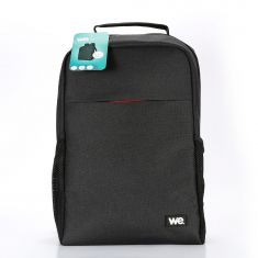 Sac à dos WE ECO Value , 15.6'', matière Eco-responsable ext rPET 300D et int rPET 210D,  Gris chiné foncé. Dimension intérieure: 29*12*42cm