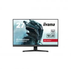 Ecran IIYAMA 27'' G-Master 0.2ms Red eagle Fast IPS 2560x1440 180Hz 400 cd/m² HDMI DisplayPort 4xUSB (3.2) HPs 2x2W FreeSync Black Tuner G2770QSU-B6