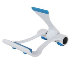 ***We S101 Bleu-Support pour tablette Caoutchouc antidérapant - Mode paysage ou mode portrait 6 inclinaisons