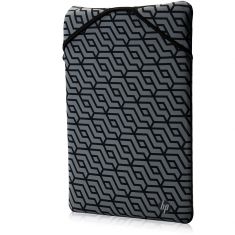 Housse de protection - sleeve réversible ordinateur portable HP 14,1" Motif Géo, en néoprène durable, protège le PC contre les chocs et les rayures 2F2L4AA