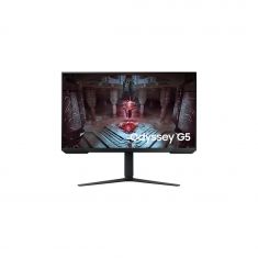 Ecran 32'' Samsung Gaming Odyssey G5 Noir 165Hz 1ms 2560x1440 VA 300cd/m² 16:9 3000:1 HDR10 2xHDMI DisplayPort USB AMD FreeSync Premium Pied HAS PIVOT