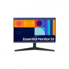 ECRAN 24" SAMSUNG S24C330GAU Noir 1920x1080 IPS 16:9 4ms 250cd/m² 100Hz 1000:1 HDMI Displayport 1xUSB FreeSync Design épuré et bords ultra-fins