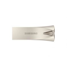 CLE USB SAMSUNG 64G USB 3.1 BAR PLUS - CHAMPAGNE SILVER VITESSE LECTURE JUSQU'A 300Mo/S MUF-64BE3/APC