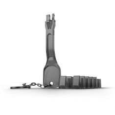 Verrous de ports RJ45 (10 pièces) avec clé, noir ***