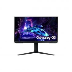 Ecran 24'' Samsung Gaming Odyssey G3 - G30D Noir 180Hz 1ms 1920x1080 VA 250cd/m² HDMI DisplayPort Pied Réglable Hauteur Orientable Pivot inclinaison 