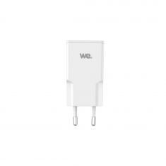 Chargeur secteur WE GaN 1 port USB-C - Format super slim - 30W - PPS - Blanc