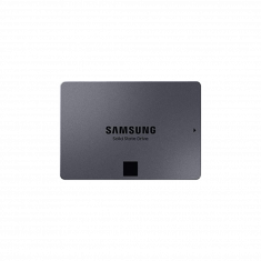 SSD SAMSUNG Serie 870 QVO 2,5 pouce 2TO S-ATA-6.0Gbps Lecture 560 Mo/s Ecriture 530 Mo/s MZ-77Q2T0BW