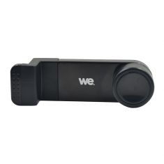 WE Support Smartphone pour voiture Fixation grille d'aération Universel - noir Fixation 2 points - Rotatif 360° - MAX 8,8CM