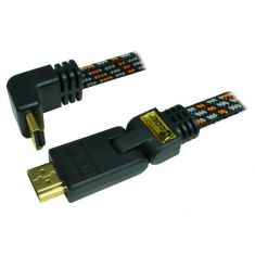 Cable HDMI 1.4 haute définition 3 METRES FULL HD 1080p 3D HDCP
