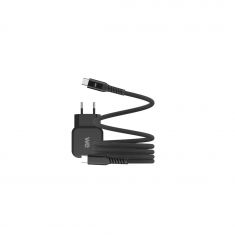 Bundle chargeur 1 port USB-C 20W + câble USB-C/USB-C noir