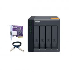 Qnap TL-D400S - Boitier d extension nu format tour 4 BAIES 3.5/2.5I