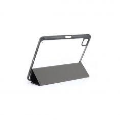 Etui folio WE pour tablette iPad PRO 13 2024 - Coloris Noir - Fonction support - Dos transparent - Support stylet"