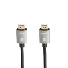 Câble HDMI mâle/mâle 2.0a 5m noir High Speed - 4K@50/60Hz - Ultra HD - Fiches Or