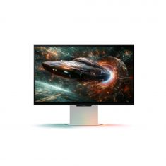 Ecran 27'' Samsung Gaming ODYSSEY 3D G9 Noir IPS 165Hz 16:9 1ms 3840x2160 350cd/m² 2xHDMI DP 3xUSB Casque HPs 2x5W Pied réglable hauteur orientable pivotable