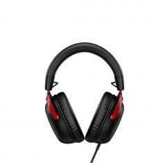 HyperX Casque filaire Cloud III  Mousse mémoire de forme - PC, PS5, PS4, Xbox Series X|S, XboxOne, Nintendo Switch, Mobile - DTS, USB-C|A, 3.5mm Noir/Rouge