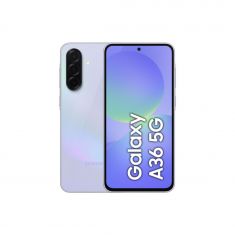 Smartphone Galaxy A36 violet 5G 6Go 128Go Android 15 Batt 5000mAh CR 45W Ecran 6.7'' FHD+ DAS tête 0,525W/Kg  