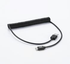 Câble USB / micro USB torsadé 2m - noir