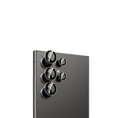 WE Lentilles de protection pour objectifs d'appareil photo SAMSUNG S24 ULTRA transparent/noir (5 lentilles incluses)