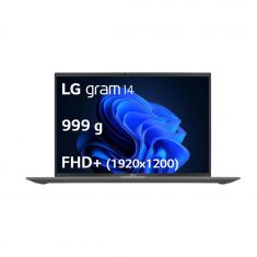 Portable LG GRAM 14Z90Q Intel Core i5-1240P 16GoDDR4 512GoSSD Intel Iris Xe Graphics 14" WUXGA IPS LCD 350Nits WIN11Pro - NOIR - Clav rétroéclairé