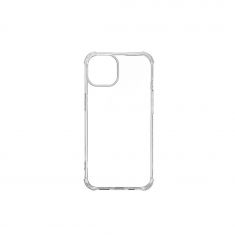 Coque de protection Transparent : 4 coins renforcés - anti-chocs - ultra-résistant - semi-rigide - compatible pour iPhone 14