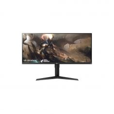 ECRAN LG 34 " Noir 34WP65CP-B gaming 160Hz 21:9 UWQHD 5ms 3440x1440 300cd/m2 2xHDMI DisplayPort VA HDR10 AMD FreeSync" Premium. Inclinaison 